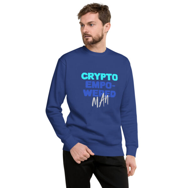 CRYPTO EMPOWERED MAN Sweatshirt - Image 2